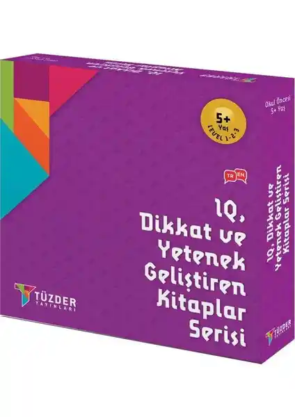 TÜZDER IQ Dikkat ve Yetenek Geliştiren Eğitim Seti Çocuklar İçin Potansiyel Artırıcı