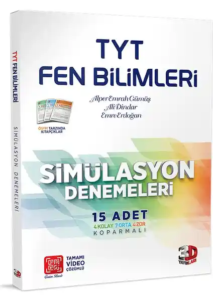 TYT Fen Bilimleri 15'li Simülasyon Denemeleri Video Çözümlü Ürün İncelemesi ve Sınav Hazırlık Avantajları