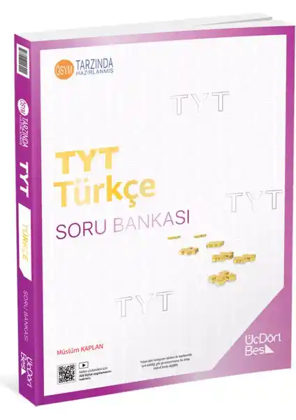 ÜçDörtBeş Yayınları 2024-2025 TYT Türkçe Soru Bankası Öğrencilere Kapsamlı Çözüm Sunar