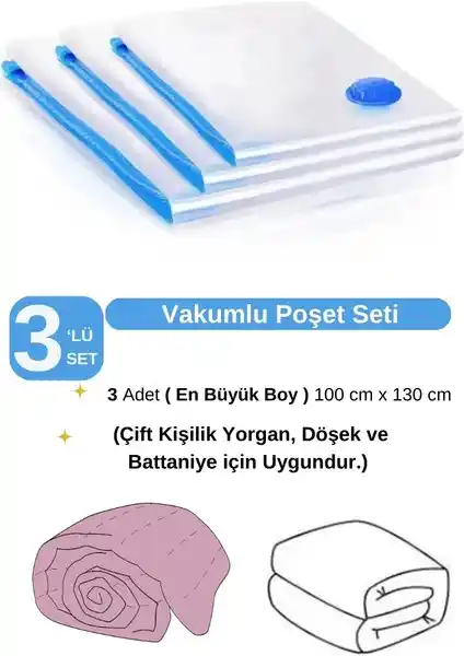 Ülbag Vakumlu Poşetler Karşılaştırması: Farklı Boyut ve Özellikler Hakkında Detaylı Bilgi