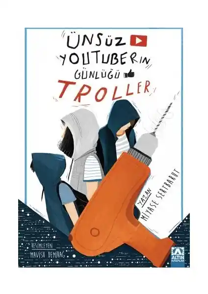 Ünsüz Youtuber'In Günlüğü Troller Kitabı Çocuklar ve Gençler İçin Dijital Etik ve Sosyal Medya Öğretici