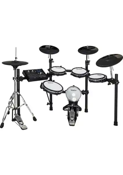 Valler XD480 Elektro Akustik Davul ve Kick Pedal Profesyonel Müzik Enstrümanı