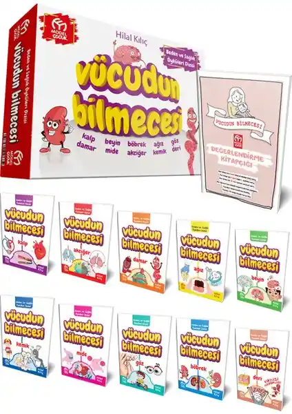 Vücudun Bilmecesi: Çocuklar İçin Eğlenceli ve Öğretici Bir Vücut Bilgisi Kitabı