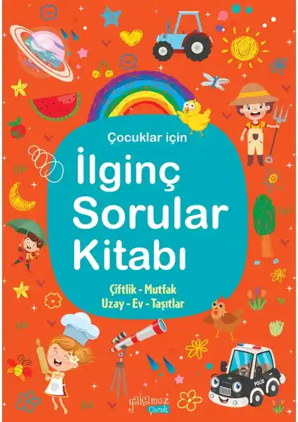 Yakamoz Yayınları İlginç Sorular Kitabı 2 Çocuklar İçin Eğlenceli ve Öğretici Kaynak