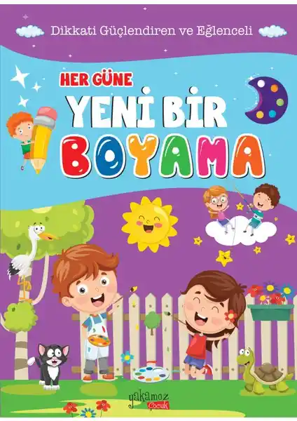 Yakamoz Yayınları'ndan Çocuklar İçin Eğitici ve Yaratıcı Boyama Kitabı Önerisi