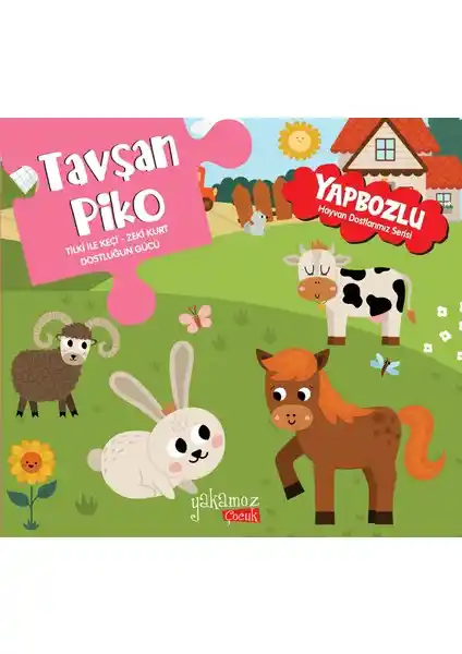 Yakamoz Yayınları Tavşan Piko Çocuk Kitabı ve Yapboz Seti İncelemesi