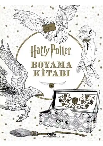 Yapı Kredi Yayınları Harry Potter Boyama Kitabı: Yaratıcı ve Eğlenceli Çocuk Aktivitesi