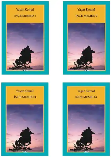 Yapı Kredi Yayınları İnce Memed 1-4 Kitap Seti Türk Edebiyatının Klasiği