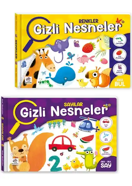 Yükselen Zeka 12-36 Ay İlk Etkinlik Kitabım Seti Renkler ve Sayılar ile Erken Öğrenme