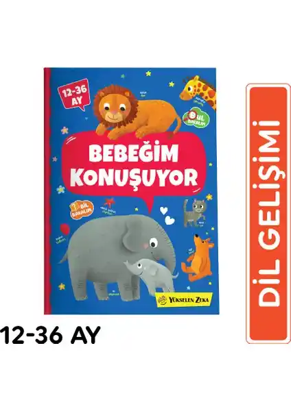Yükselen Zeka Bebek Kitapları Seti ile Erken Dil ve Bilişsel Gelişim Destekleyin