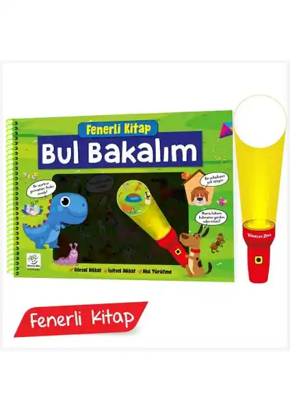 Yükselen Zeka Fenerli Kitap Bul Bakalım: Çocuklar İçin Eğlenceli ve Eğitici Öğrenme Aracı
