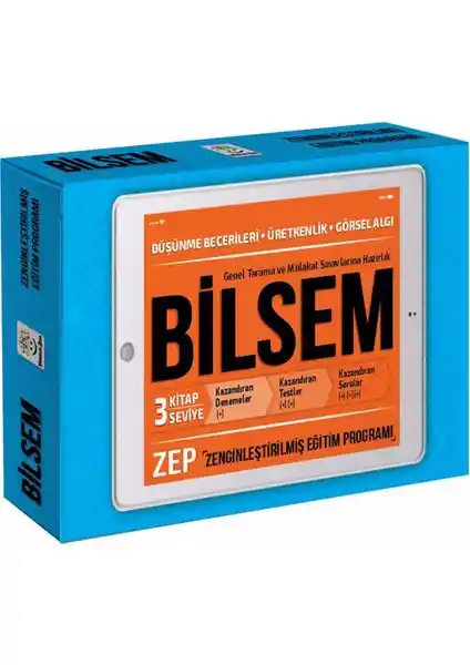 Yükselen Zeka Yayınları Bilsem Hazırlık Seti Çocukların Zeka ve Dikkat Gelişimine Katkı Sağlar