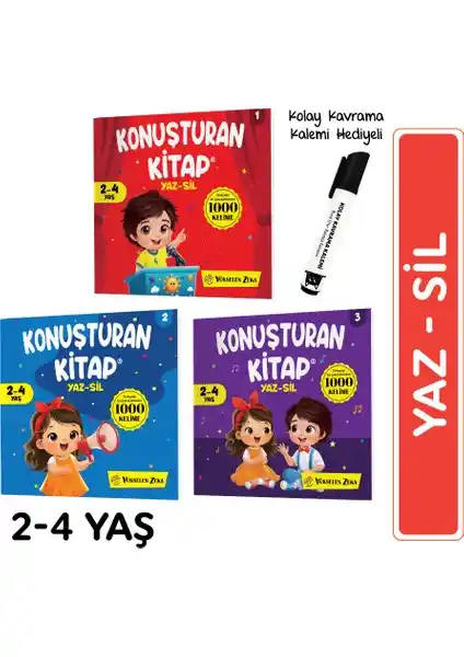 Yükselen Zeka Yayınları Erken Çocuklukta Dil ve Zeka Gelişimi İçin Uygun Eğitim Seti