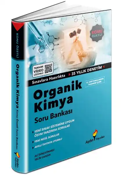 12. Sınıf Organik Kimya Soru Bankası Güncel ve Kapsamlı Öğrenci Kaynağı