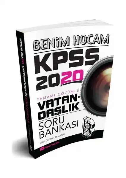 2020 KPSS Vatandaşlık Tamamı Çözümlü Soru Bankası Benim Hocam Yayınları