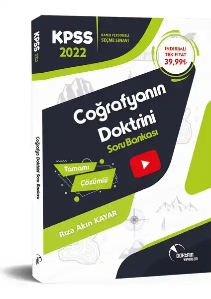 2022 KPSS Coğrafyanın Doktrini Soru Bankası: Güncel ve Kapsamlı Hazırlık Kaynağı