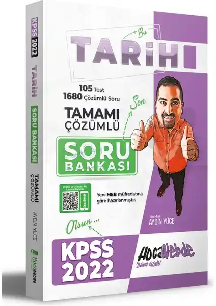 2022 KPSS Tarih Tamamı Çözümlü Soru Bankası Engin Eray ile Sınava Hazırlık