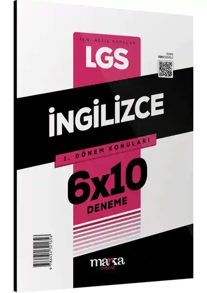 2025 LGS İngilizce 1. Dönem Konuları İçin 6 Deneme Kitabı Detaylı İnceleme
