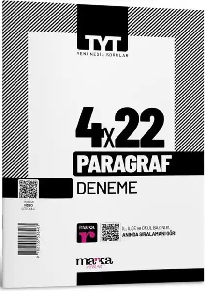 2025 TYT Paragraf Denemeleri Video Çözümlü Kitap: Sınava Hazırlık ve Başarı İçin Güvenilir Kaynak
