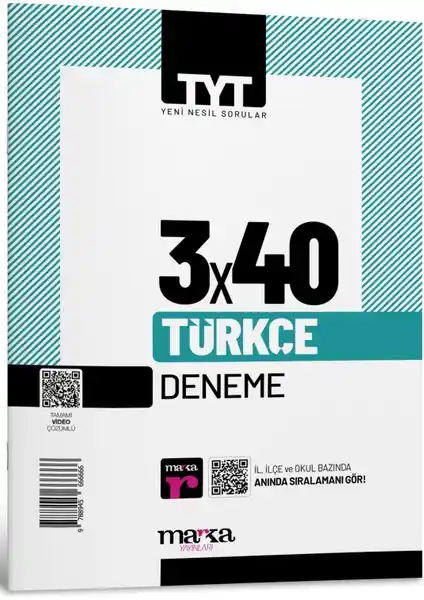 2025 TYT Türkçe Deneme Seti Video Çözümlü Güncel İçeriklerle Sınava Hazırlık