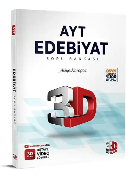 3D Yayınları AYT Türk Dili ve Edebiyatı Soru Bankası İncelemesi ve Öğrenci Rehberi