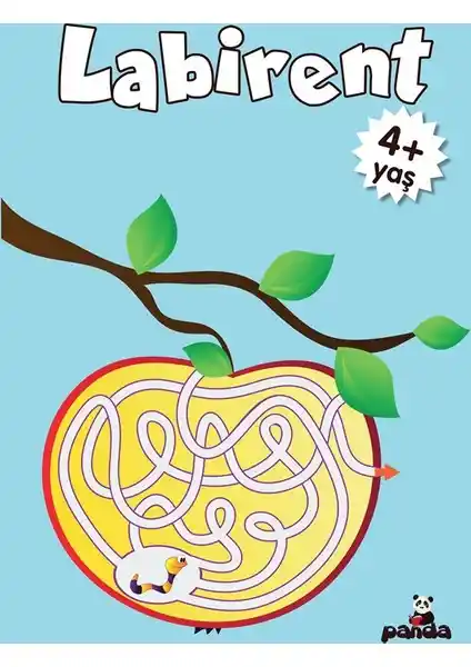 4+ Yaş Labirent Kitabı Gelişimsel Çocuk Kitapları Türkçe Eğitici Eğlenceli