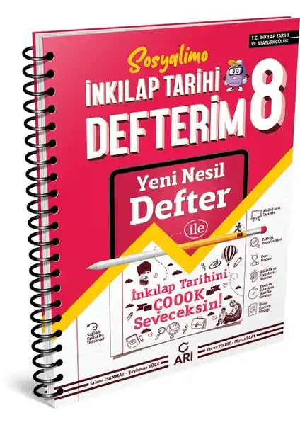 8. Sınıf Sosyal Bilgiler İnkılap Tarihi Yeni Nesil Defteri Detaylı İnceleme ve Kullanım Rehberi