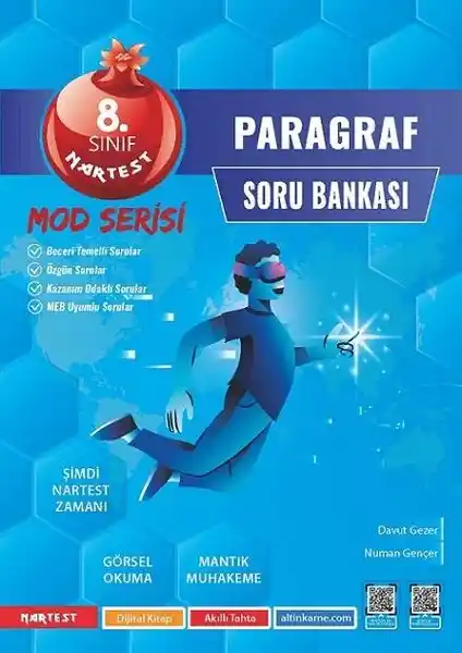 8. Sınıf Türkçe Paragraf Soru Bankası - Güncel ve Pratik Öğrenme Kaynağı