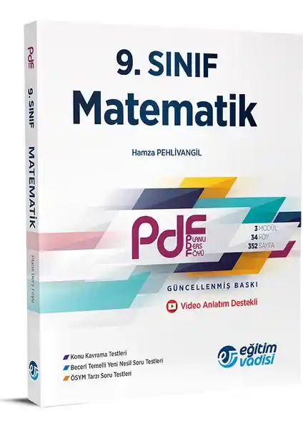9. Sınıf Matematik PDF Video Anlatım Destekli Eğitim Materyali Güvenilir İçerik