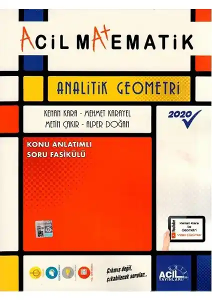 Acil Yayınları Analitik Geometri Kitabı Kenan Kara ile Üniversite Hazırlıklarına Destek