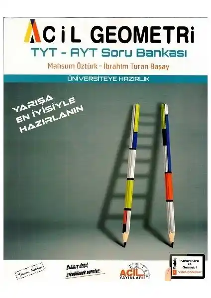 Acil Yayınları TYT AYT Geometri Soru Bankası Öğrenciler İçin Güncel ve Kapsamlı Bir Kaynak