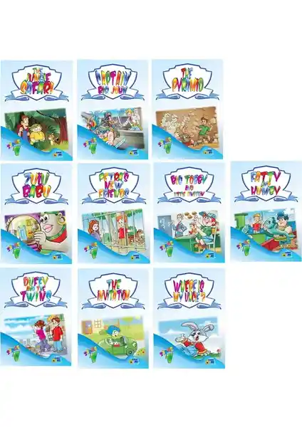 Afs Yayınları Readers Stage 1 Hikaye Seti: Çocukların Okuma ve Anlama Becerilerini Güçlendiren Eğitim Kaynağı