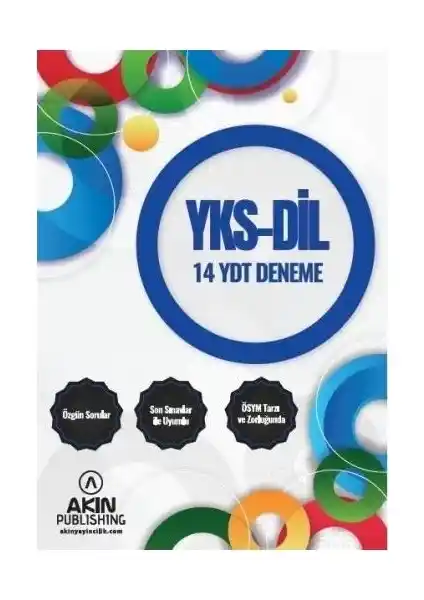 Akın Yayıncılık YKS Dil 12. Sınıf YDT 14 Deneme: Güncel ve Kullanışlı Sınav Hazırlık Kaynağı