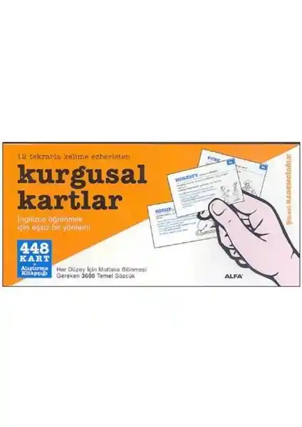 Alfa Yayınları Kelime Ezberleten Kartlar: Etkili ve Yenilikçi Öğrenme Aracı