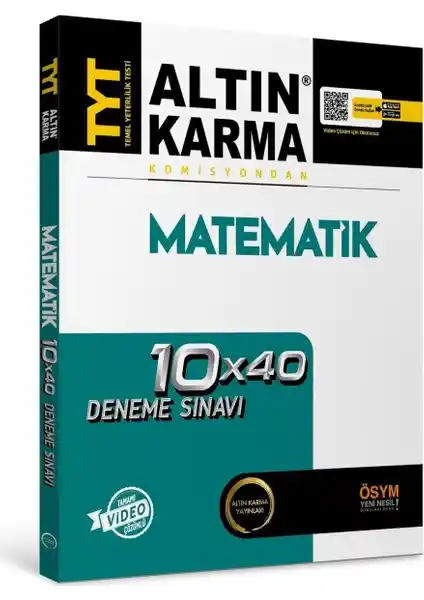 Altın Karma Yayınları 2020 TYT Matematik Deneme: Güncel ve Etkili Sınava Hazırlık Kaynağı