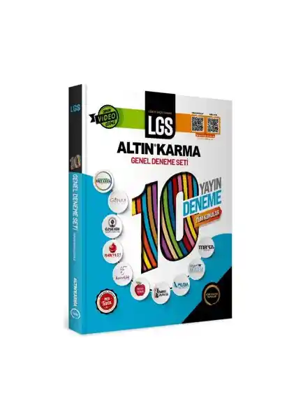 Altın Karma Yayınları 2024 LGS 8. Sınıf Deneme Seti Türkçe ve Genel Hazırlık İçin Güncel Çözüm