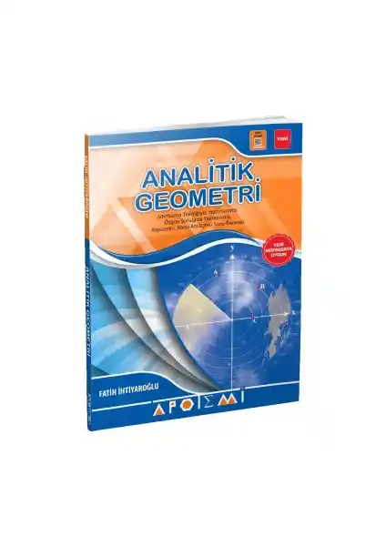 Analitik Geometri Kitabı Apotemi Yayınları Mesleki Hazırlık İçin Güncel ve Kapsamlı Kaynak