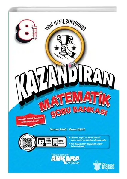 Ankara Yayıncılık 8. Sınıf Kazanıran Matematik Soru Bankası Detaylı İnceleme ve Değerlendirme