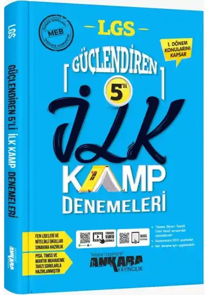 Ankara Yayıncılık'ın 8. Sınıf LGS Güçlendiren 5'li Deneme Seti Sınava Hazırlıkta Etkili Bir Kaynak