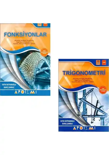 Apotemi Yayınları Fonksiyonlar ve Trigonometri Fasikül Setiyle Matematikte Başarıyı Artırın