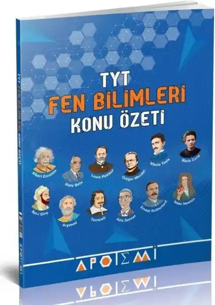 Apotemi Yayınları TYT Fen Bilimleri Konu Özeti: Güncel ve Kapsamlı Sınava Hazırlık Kitabı