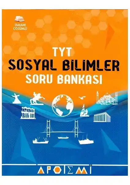 Apotemi Yayınları TYT Sosyal Bilimler Soru Bankası 2023 Güncel ve Kapsamlı Sınava Hazırlık Kaynağı