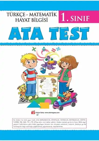 Ata Yayıncılık 1. Sınıf Yaprak Test: Temel Eğitim İçin Pratik ve Güvenilir Öğrenme Aracı