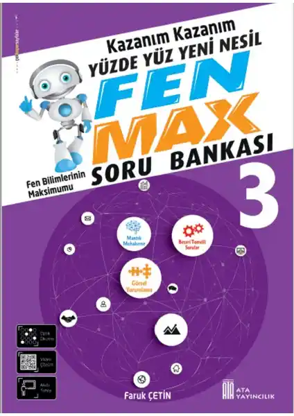Ata Yayıncılık 3. Sınıf Fen Max Soru Bankası Güçlü Bir Eğitim Kaynağı