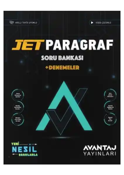 Avantaj Yayınları Jet Paragraf Soru Bankası ile Sınava Etkili Hazırlık Sağlayın