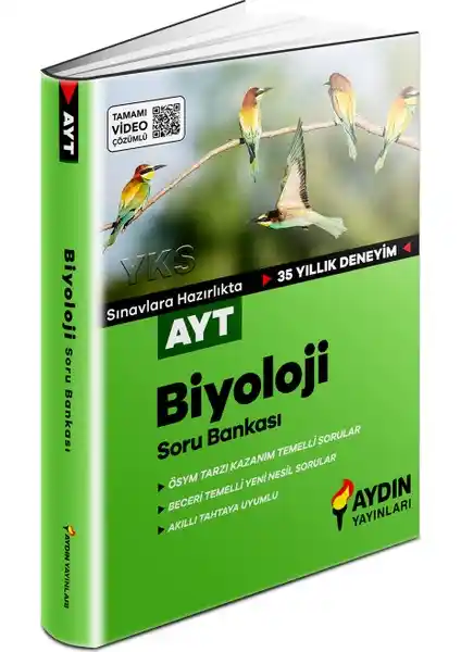 Ayın Yayınları AYT Biyoloji Soru Bankası Güncel İçerik ve Pratik Çözüm Kaynağı