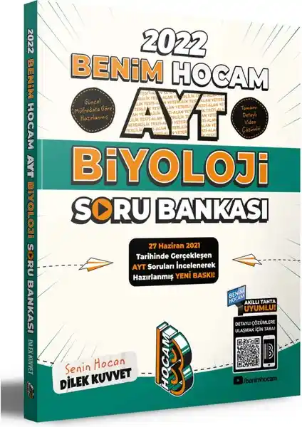 AYT 2022 Biyoloji Soru Bankası: Üniversite Hazırlıklarına Yönelik Detaylı ve Pratik Kaynak