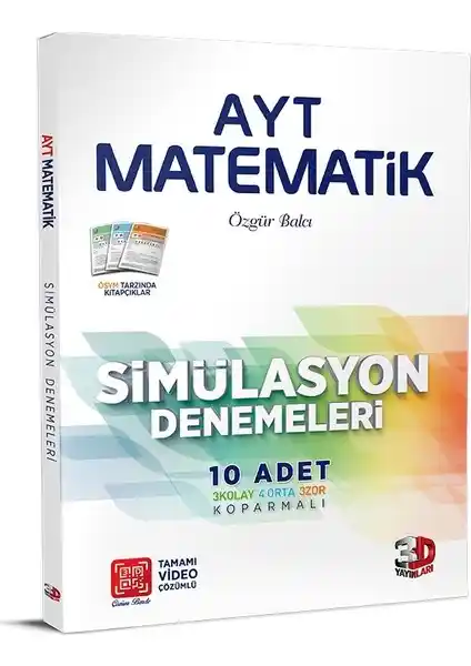 AYT Matematik 10'lu Simülasyon Denemeleri: Güncel ve Detaylı Sınav Hazırlık Kaynağı