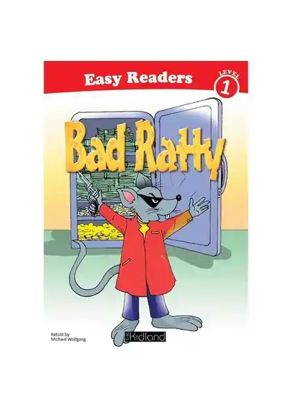 Bad Ratty (Level 1) Çocuklar İçin Eğitici Hikaye Kitabı Güvenlik ve Adalet Temasıyla