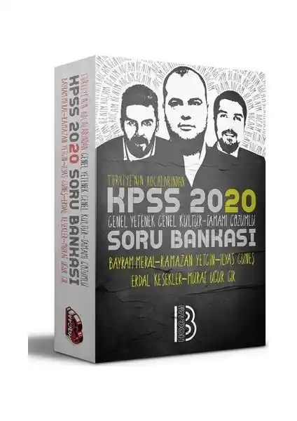 Benim Hocam Yayınları 2020 KPSS Tamamı Çözümlü Soru Bankası Güncel ve Güvenilir İçerik